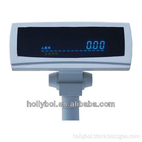 LED one line customer display